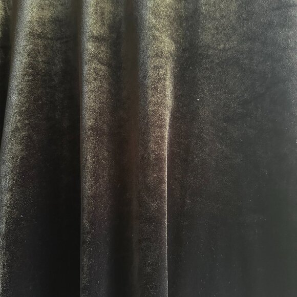 Anne Klein Velvet Wrap 3/4 Sleeve Blouse Women's XL - Black - Picture 4 of 6